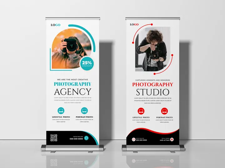Digital Photography Roll Up Banner Ver-2