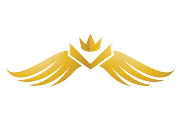 Wing bird logo vector preview picture