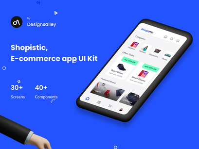 Shopistic - Ecommerce app UI Kit