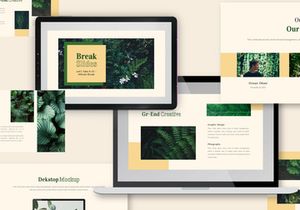 Gr-end Creative Google Slide Template