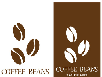 Premium coffee bean logo design. preview picture