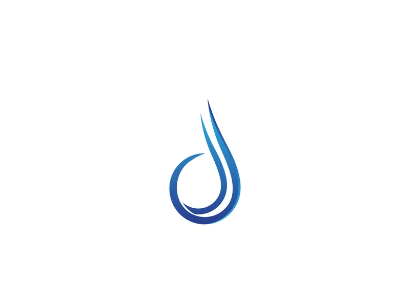 Water drop Logo Template vector