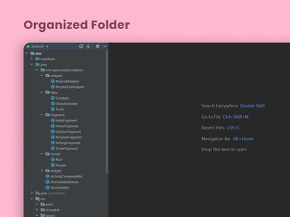 Mailbox App - Android UI Template