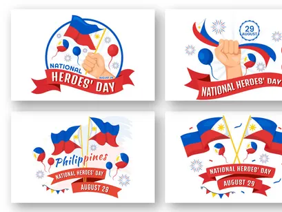 14 Philippines National Heroes Day Illustration
