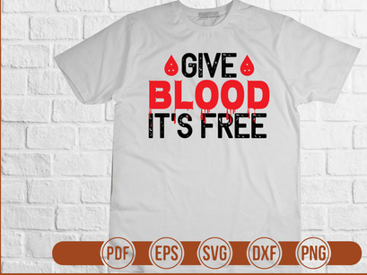Give Blood Its Free