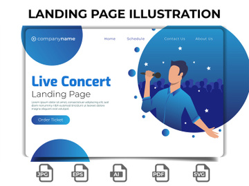Landing Page Illustration 33 preview picture