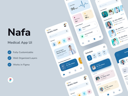 Nafa - Medical App Design