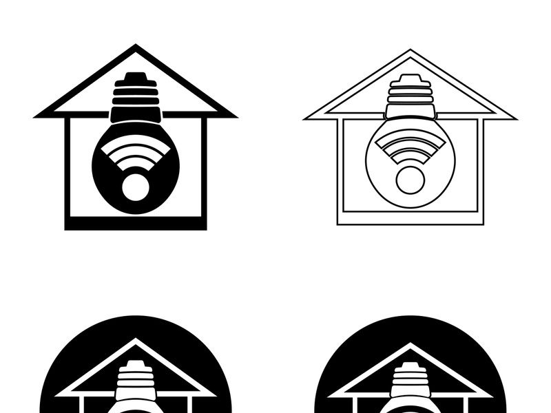 Smart home logo