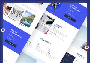Teriplex - Landing Page Travel