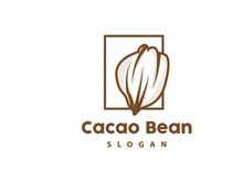 Cacao Logo, Cocoa Fruit Plant Logo