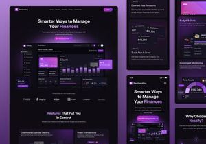 NestLanding - Fintech SAAS Landing Page