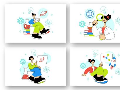 10 Female Led STEM Startups Illustration
