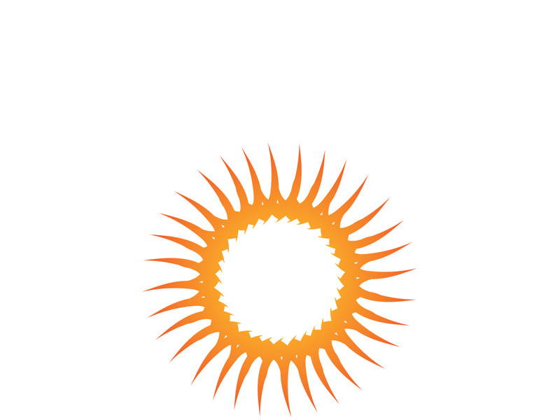 Sun Vector illustration Icon
