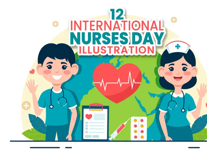 12 International Nurses Day Illustration