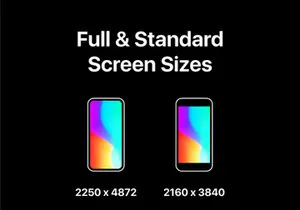Free 6K Mobile Mockup: 10 Colors