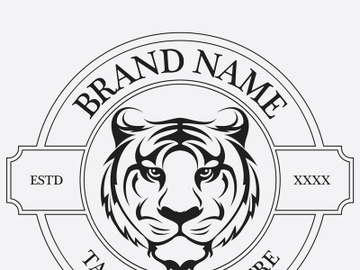 Tiger logo vintage preview picture
