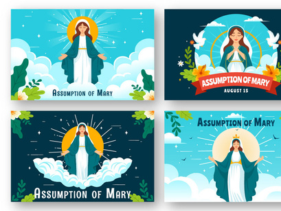 11 Assumption of Mary Illustration