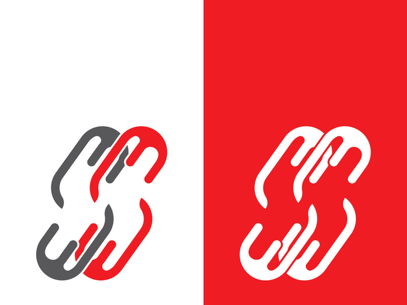 Business corporate S letter logo design vector