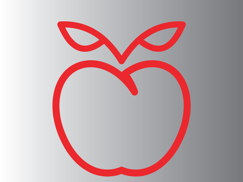 Apple logo design