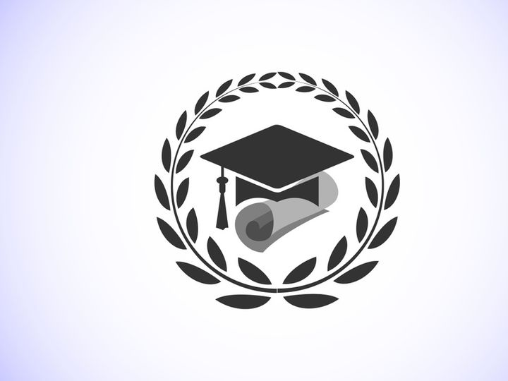 Graduation ceremony. Congratulations graduates design for