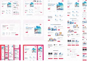Wibustrez - Traveling Landing Page Template