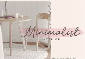 Soul Of You - Modern Script Font