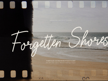 Forgotten Shores | Vintage Handwritten preview picture