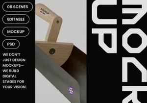 Gutter Shovel Mockup