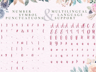 Virgi Ella - Lovely Calligraphy Font