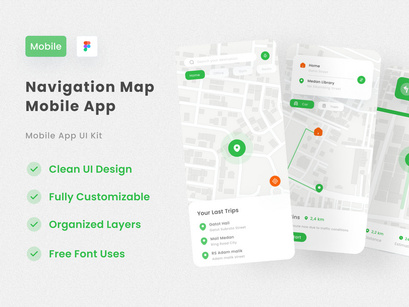 Map Navigation App