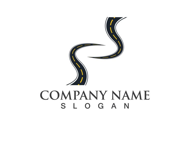 way logo and symbol Vector Illustration design