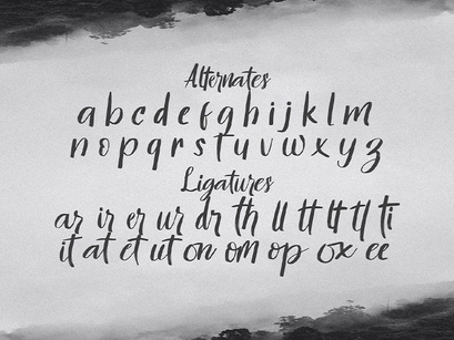 Hontizema - Handwritten Font