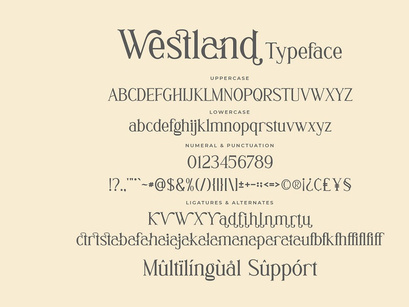 Westland & Survival Font Duo