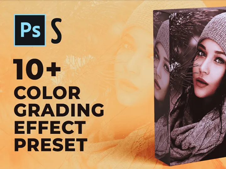 Moody Dark Blue - Color Grading Effect in Photoshop