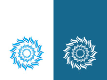 vortex vector illustration icon logo template design