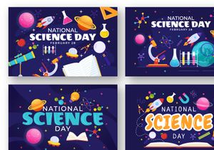 13 National Science Day Illustration