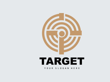 Target Logo, Arrow Shooting Design preview picture