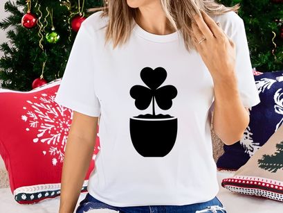 Potted Shamrock Plant