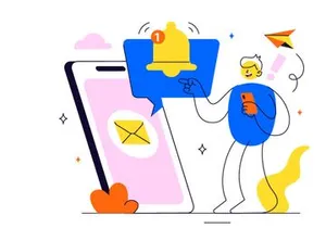 10 Notification System Illustration