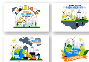 10 National Pollution Prevention Day Illustration