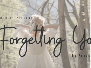 Free Font | Forgetting You preview picture