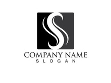 S Logo and symbol vector icon