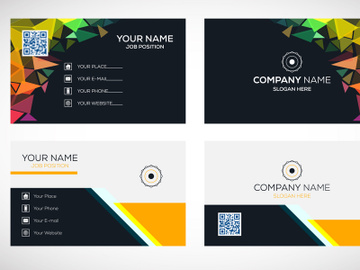 10 Creative and modern corporate business card template preview picture