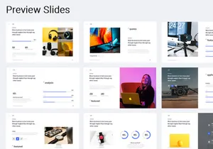 LUMA - Fully Animated Google slide Presentation Template