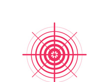 Pain rings vector illustration