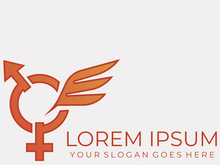 Gender logo design