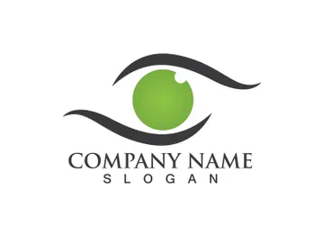 Eye Care vector logo design preview picture