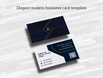 Elegant Modern Business Card Template