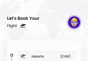 Flight Booking Ticket App Design