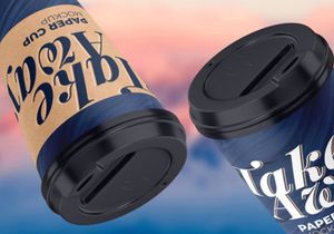 Take Away Paper Cup Mockup